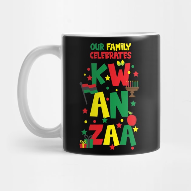 Our Family Celebrates Kwanzaa by blackartmattersshop